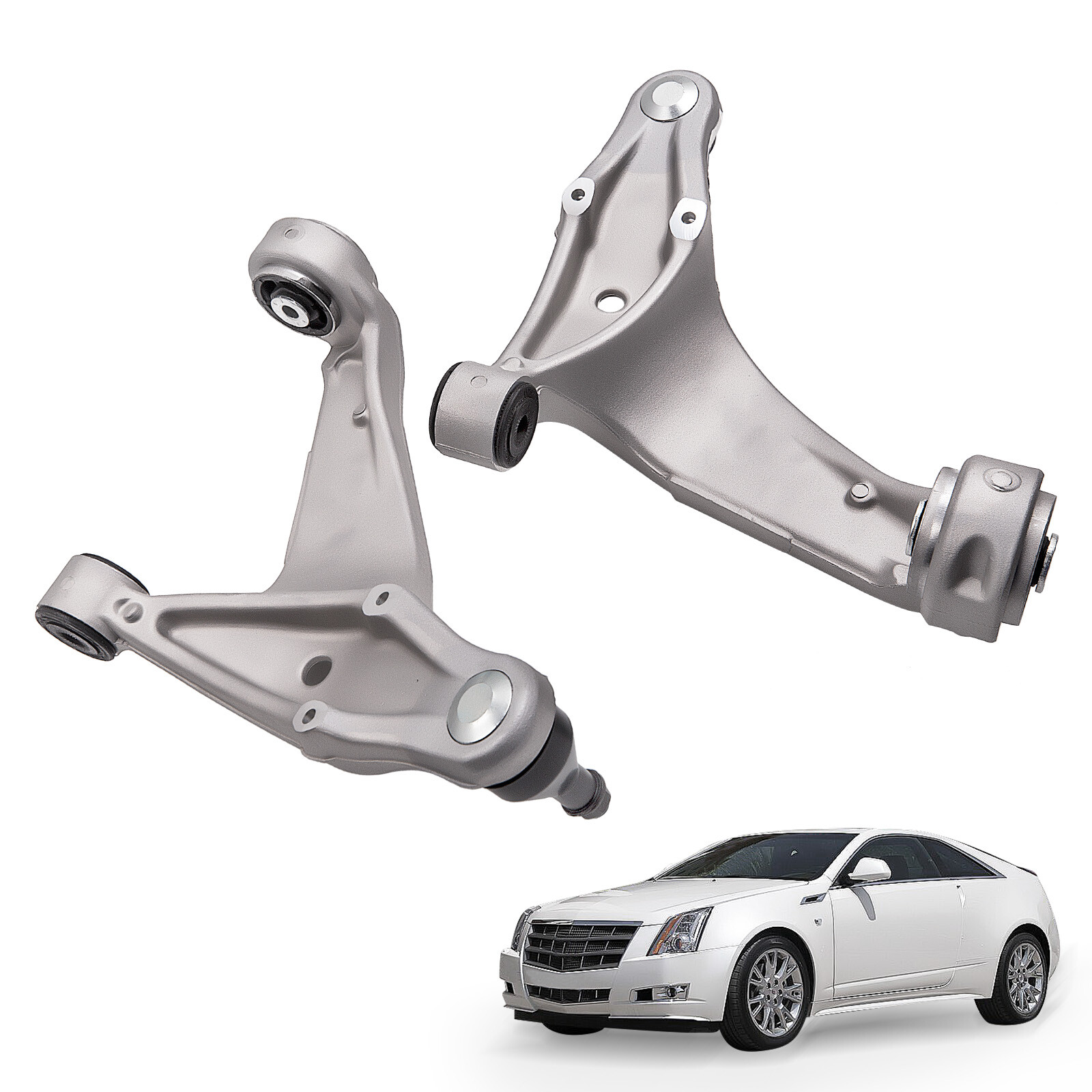 Pair Front Lower Control Arm w/Ball Joint Assembly for Cadillac CTS 2008-2013