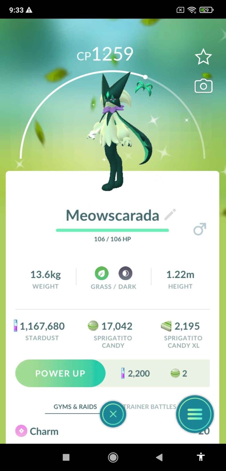 Shiny Sprigatito | Pokémon Go | Fast & Safe Trade