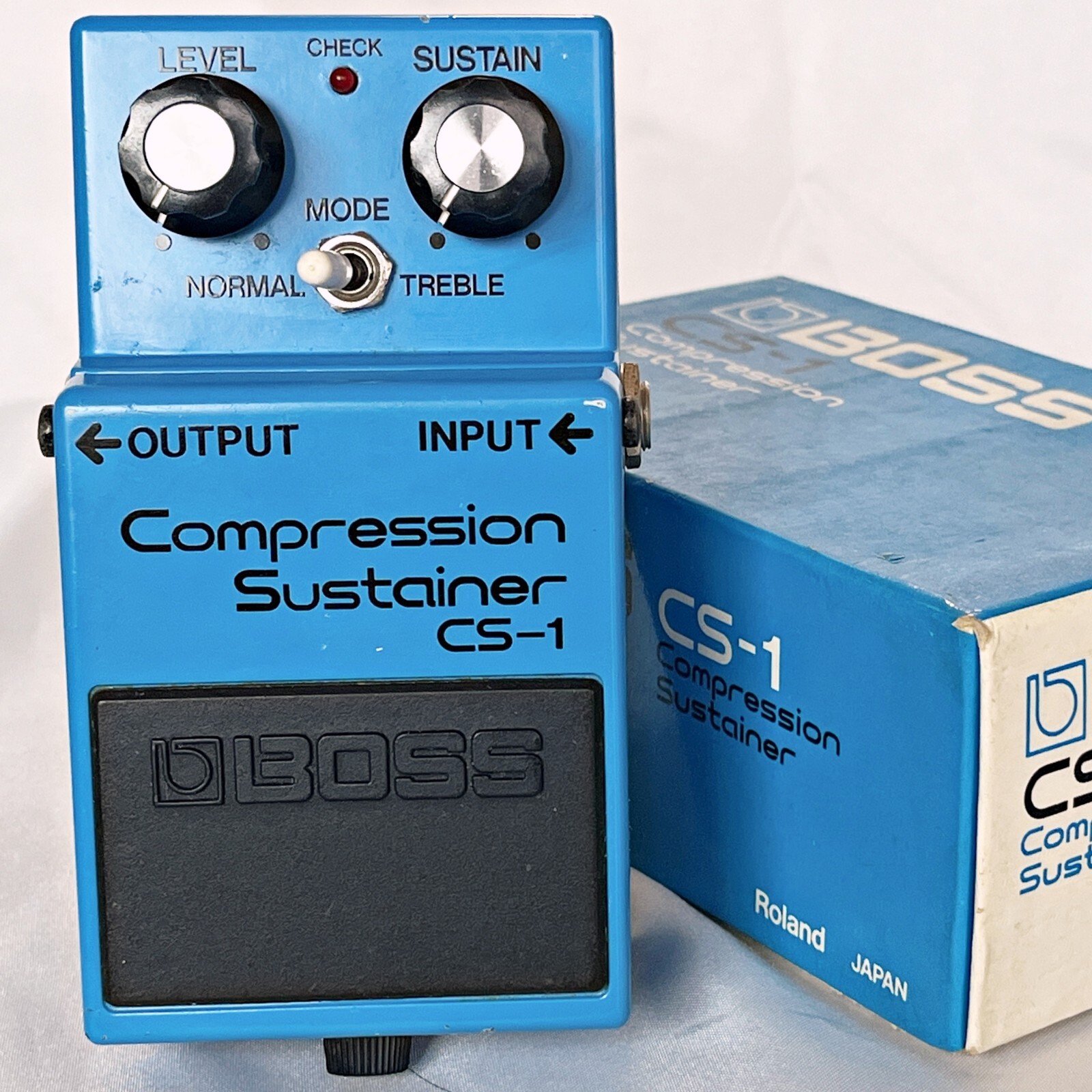 BOSS CS-1 Compression Sustainer W/Box Guitar pedal Made