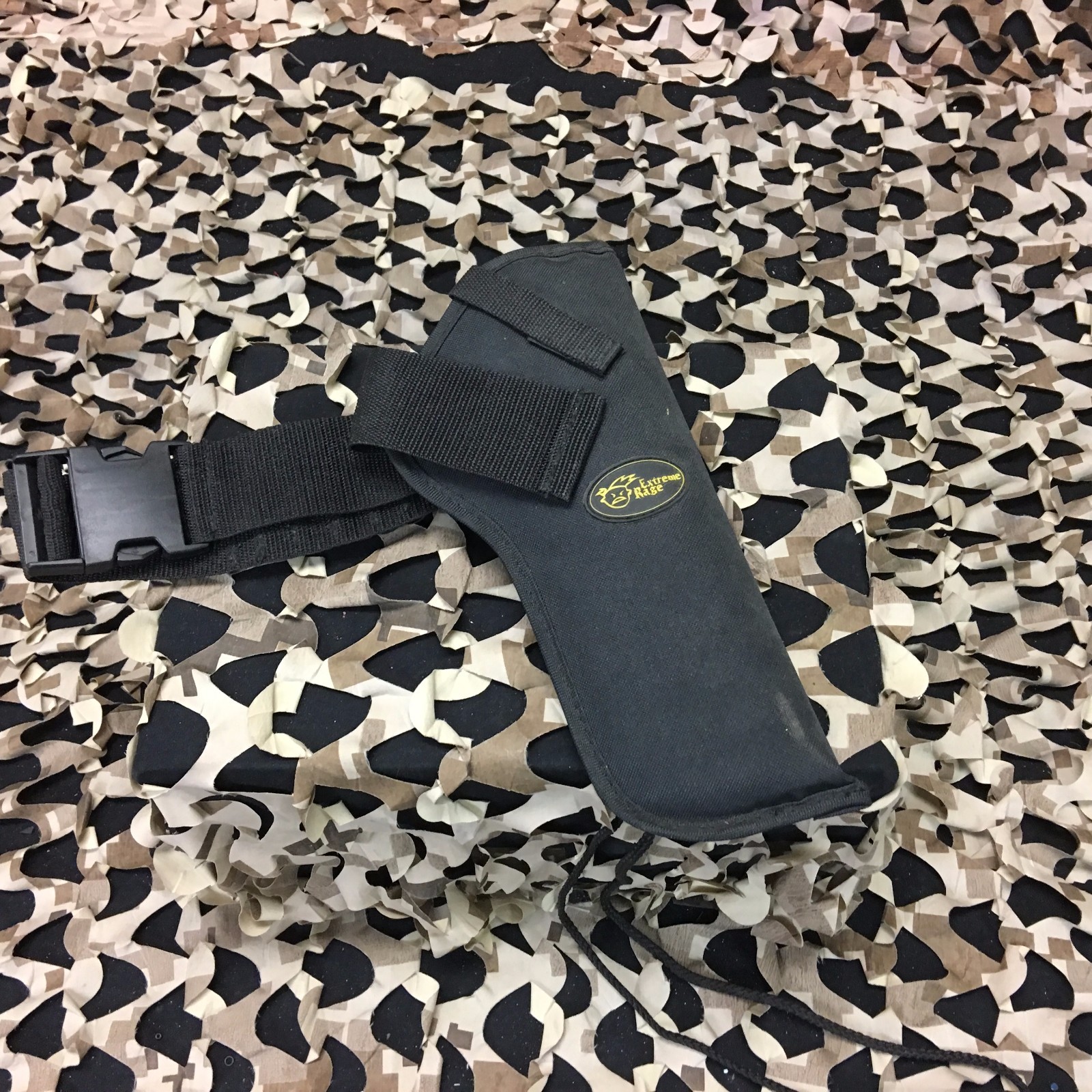 NEW Extreme Rage Paintball Leg Holster For Piranha USP Paintball Pistol - Black