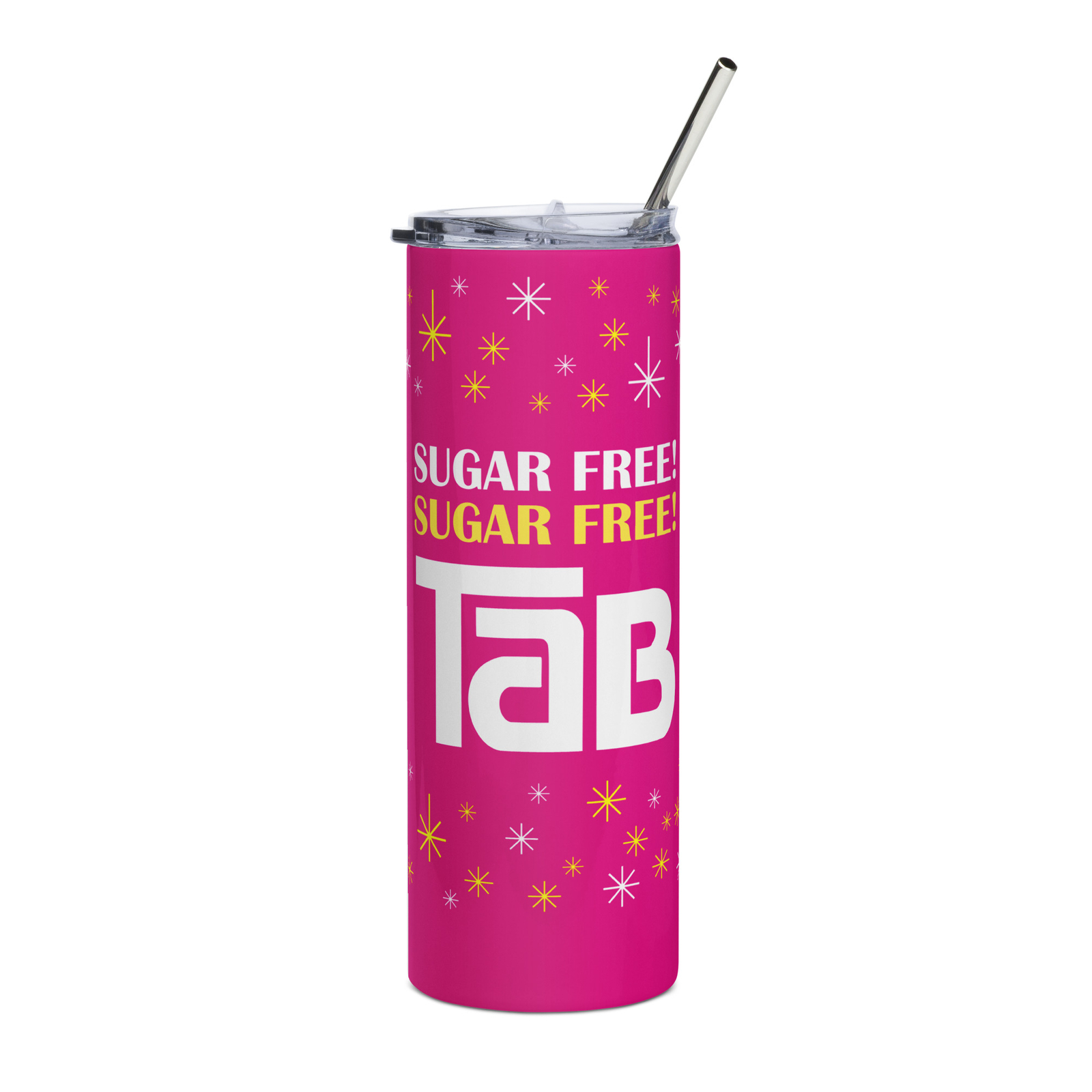 Sugar Free Tab Stainless Steel Tumbler