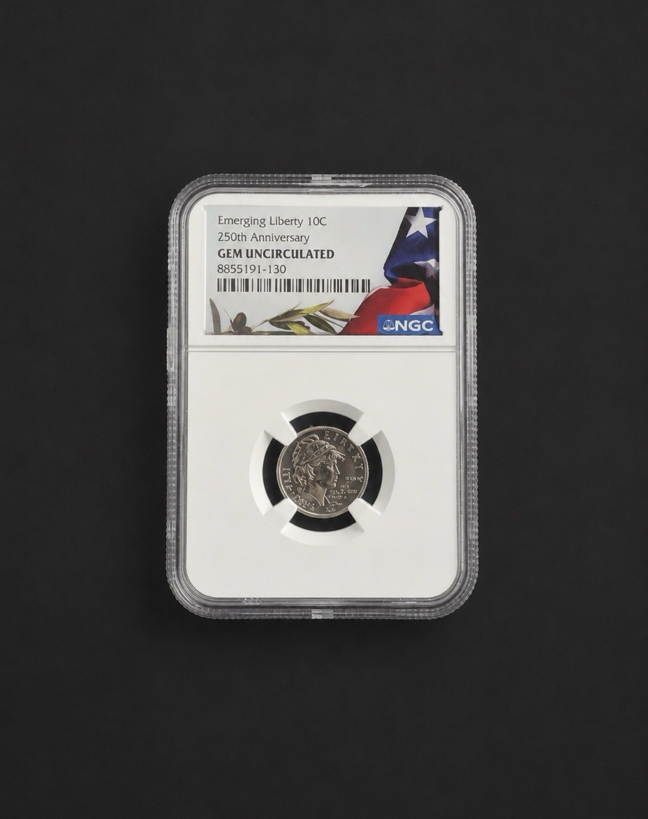 2026 P Emerging Liberty Dime 250th Anniversary NGC Gem Uncirculated