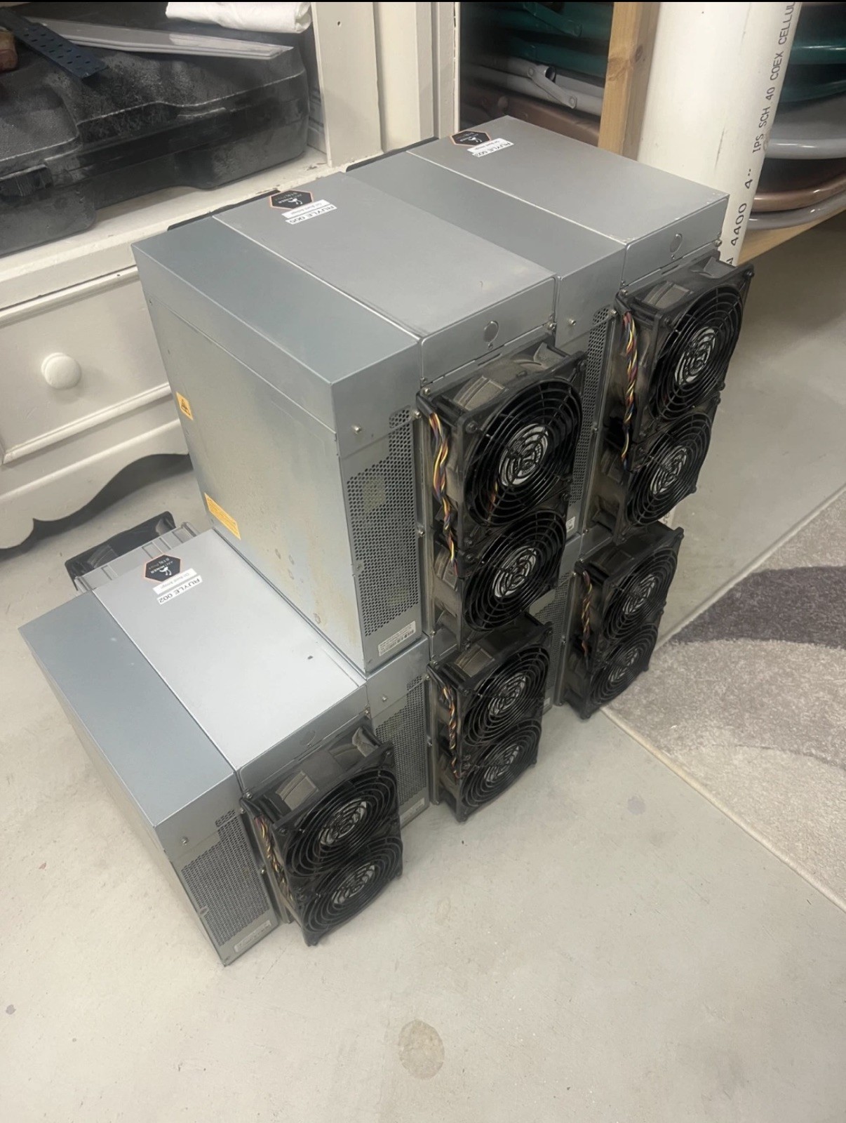 Bitmain Antminer S19j Pro+ 120TH Bitcoin Miner | Tested |