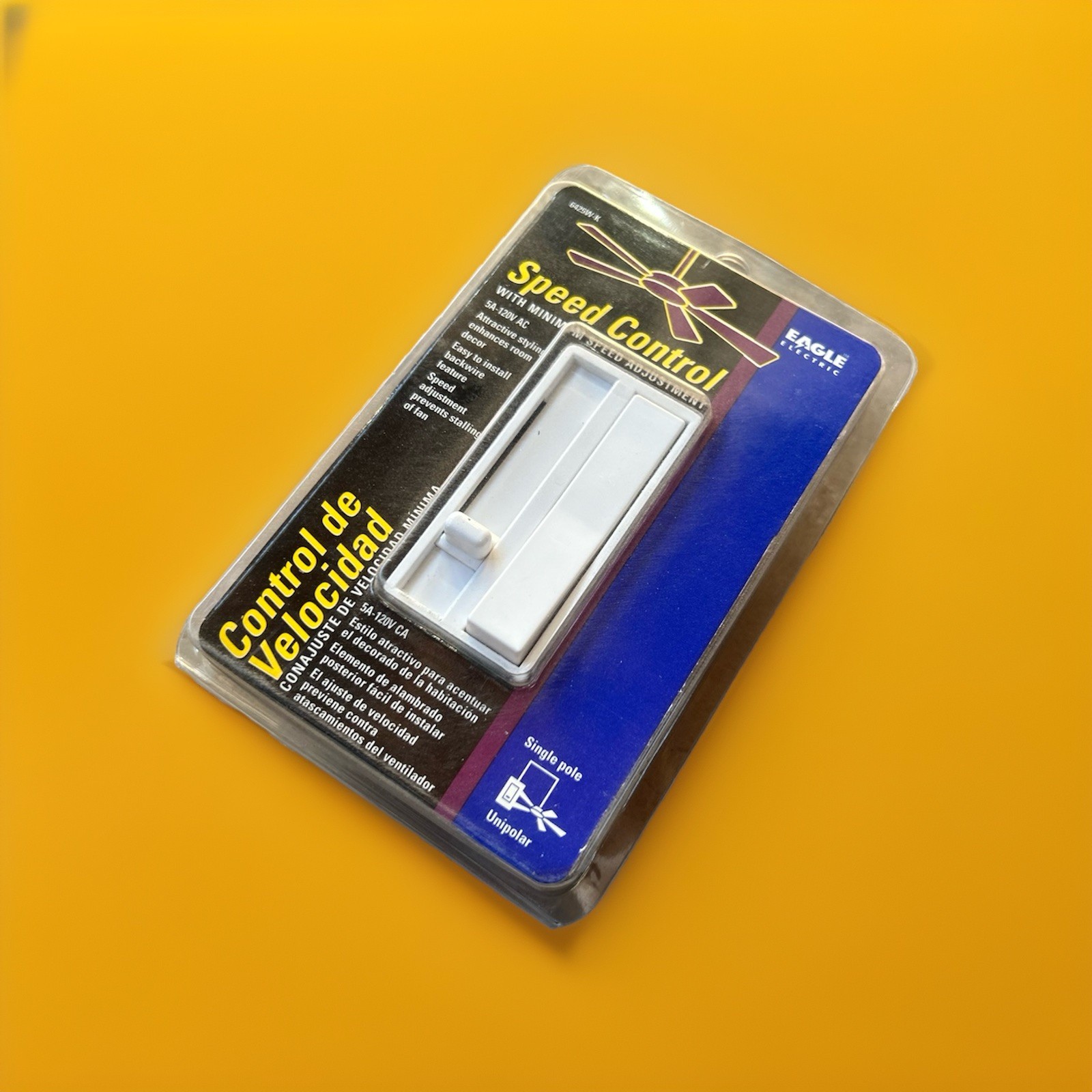 🔥 1 Unit ~ Eagle Electric 6425W-K Speed Control (Fan Speed Control)🔥
