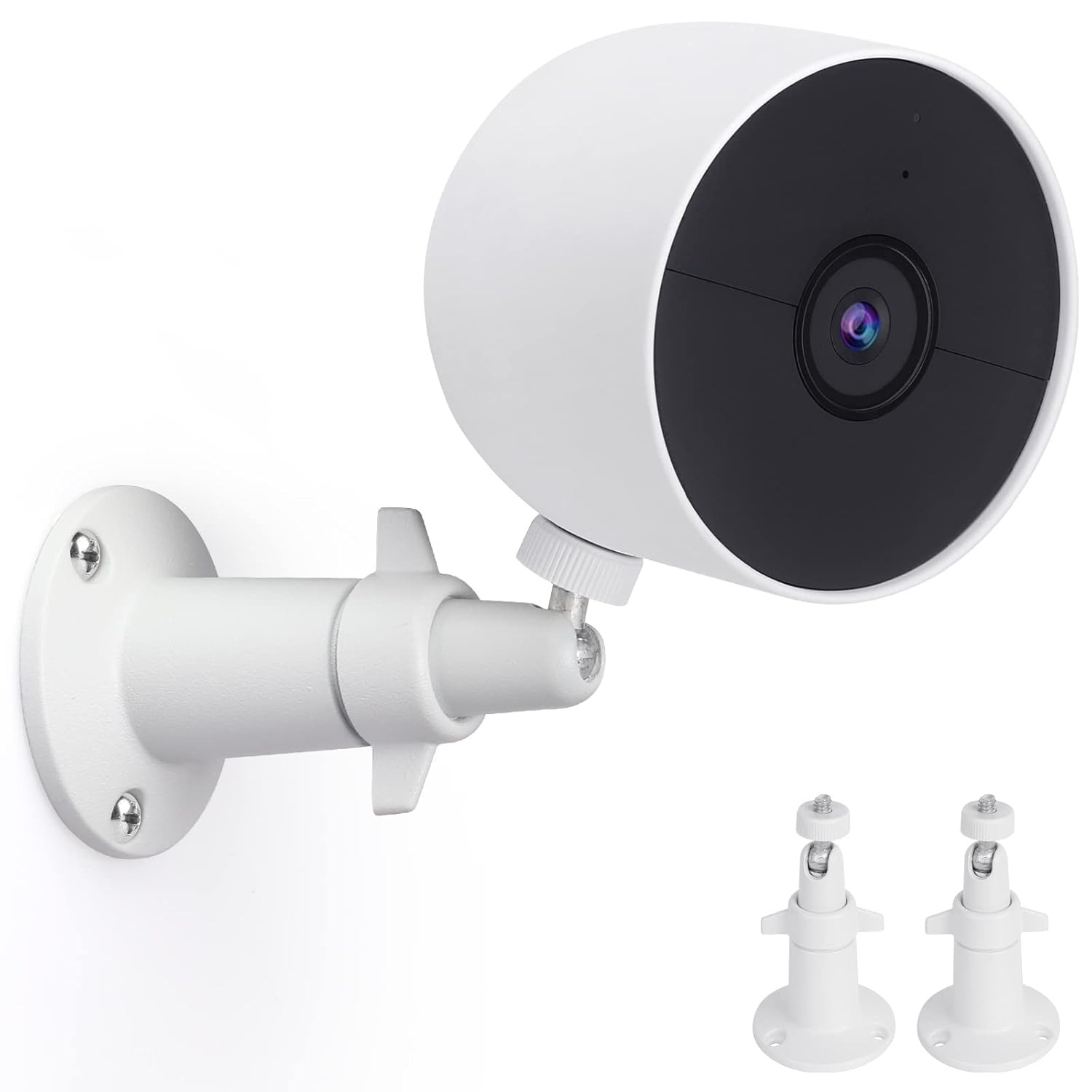 UYODM 2 Pack Wall Mount Holder Compatible with Google Nest Cam Outdoor or Indoor