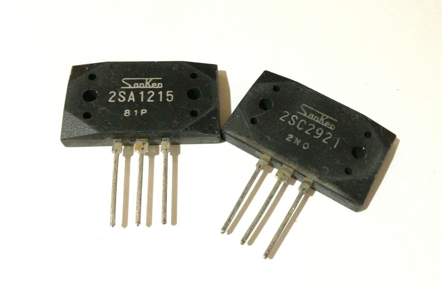 3 Pairs | 2SA1215 + 2SC2921 Sanken Audio High Power Transistors