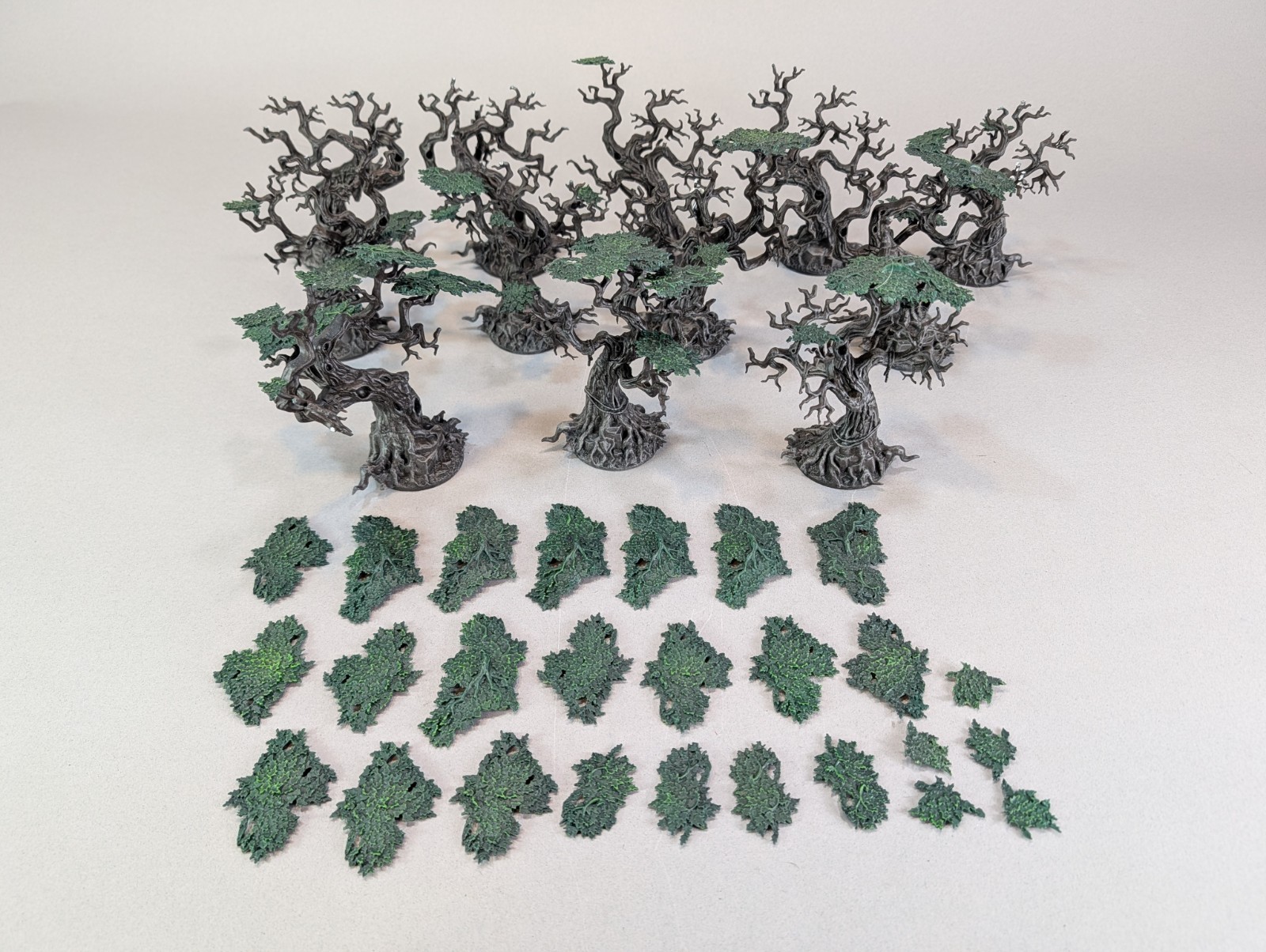 Citadel Wyldwood Woods Terrain AOS- Warhammer LOT Painted Trees Forest