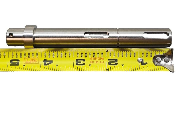 3Pcs Tretter Precision Stainless Steel Shaft for Sew Gearbox SSG, 15MM OD 5"OAL