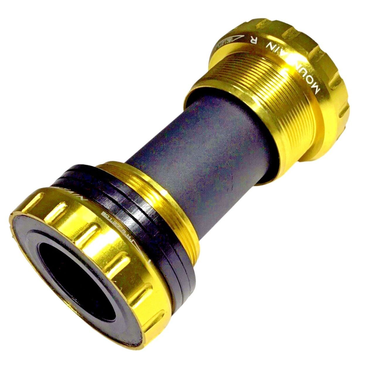 MTB Bottom Bracket 24mm Hollowtech II 68-73mm English Thread Gold