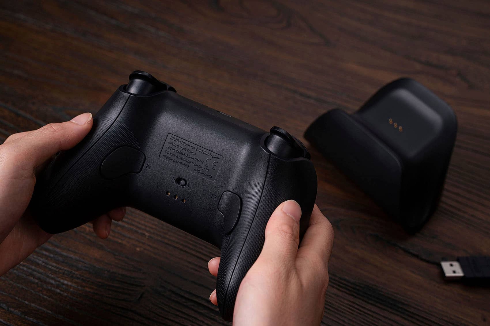 8BitDo - Ultimate 2.4G Wireless Controller with Dock and Hall Effect Joystick...