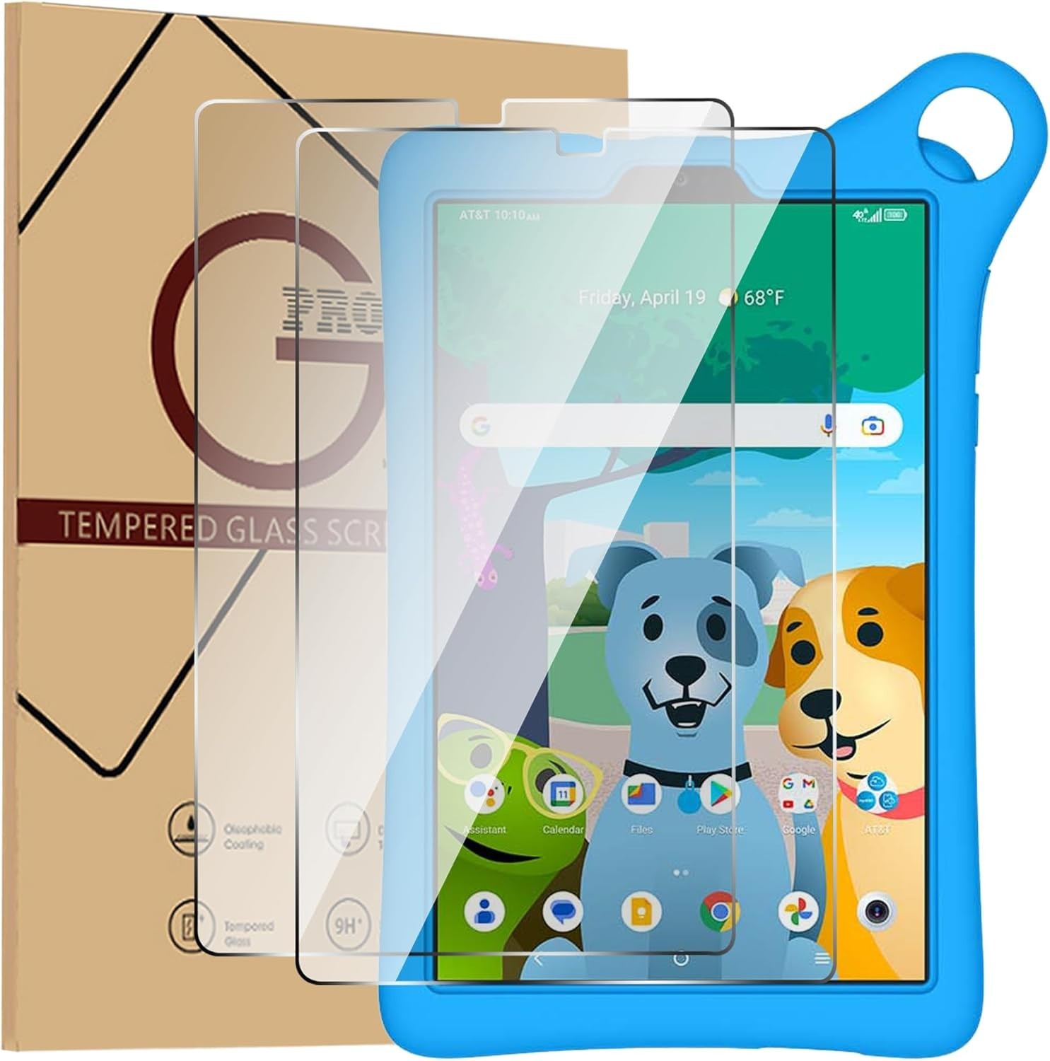 TCL amiGO Jr. Tab (9136K) Tempered Glass Screen Protector for AT&T Amigo Jr. Tab