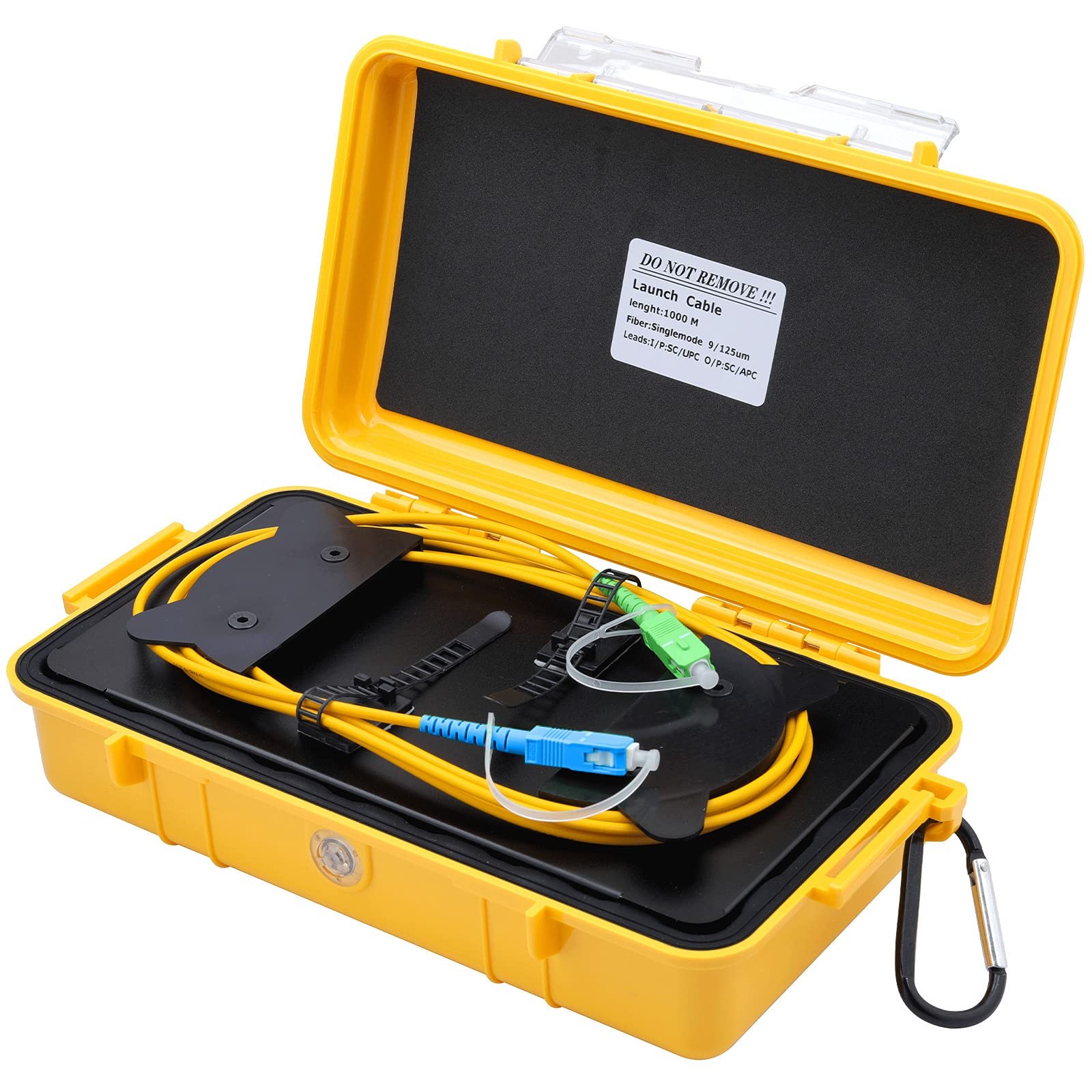 Cruiser Fiber Optic Cable Test Tool OTDR Launch 25×15×6.5cm, SC/UPC-SC/APC