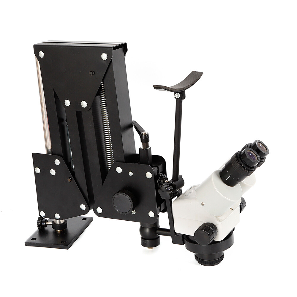 Micro Inlaid Mirror Multi-directional Micro-setting Microscope Jewelry Tool Set