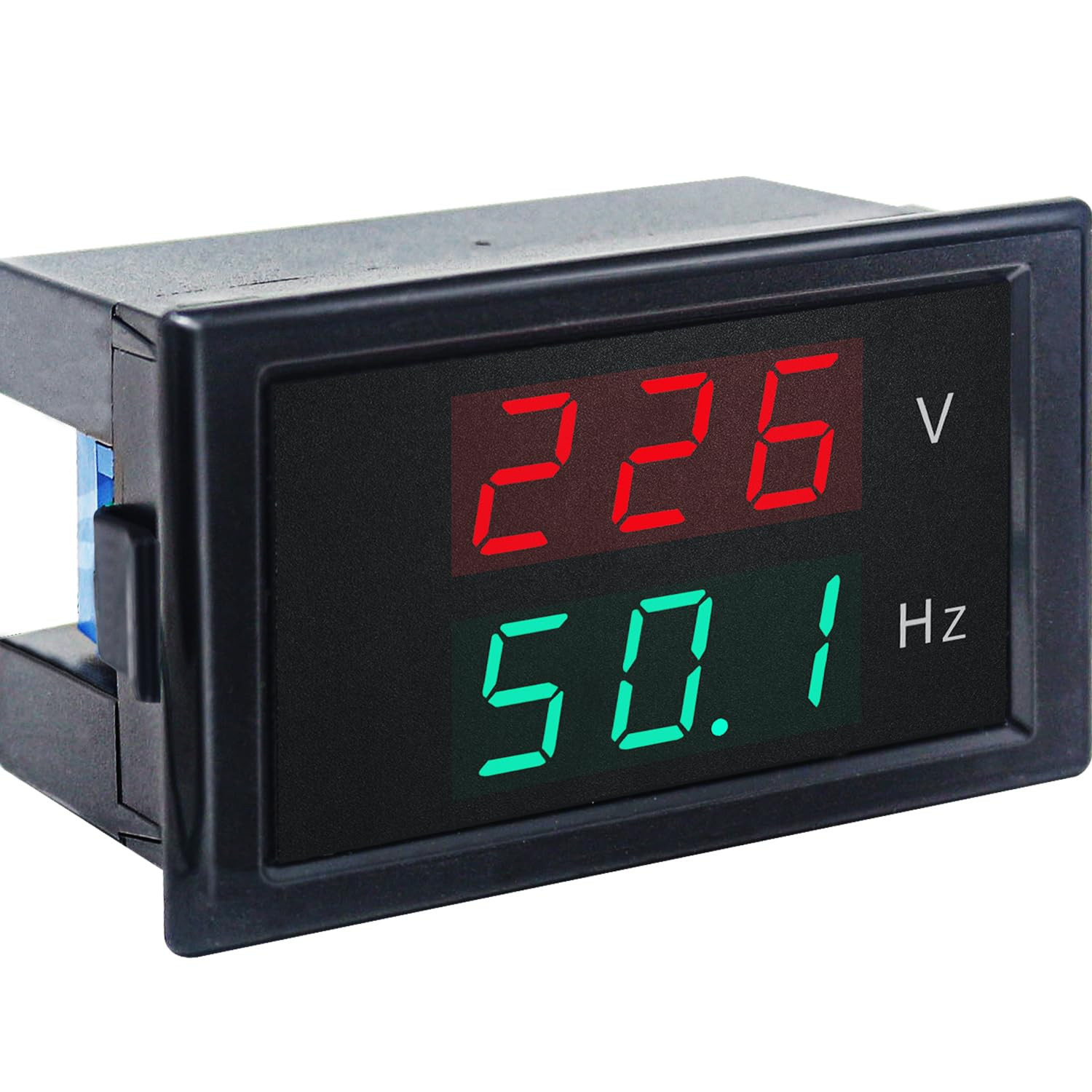 KETOTEK Digital AC Voltmeter Panel Mounting Meter AC80-300V Frequency Counter 45