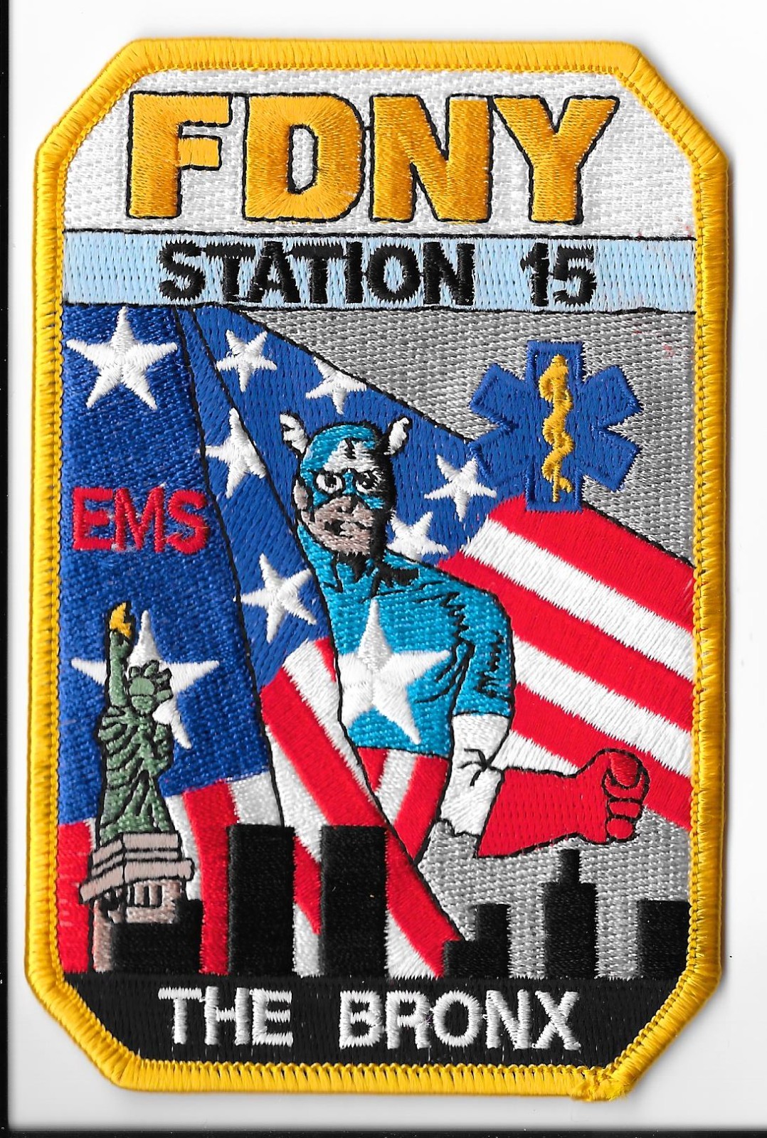 New York Fire Department (FDNY) Station 15 The Bronx Patch V1