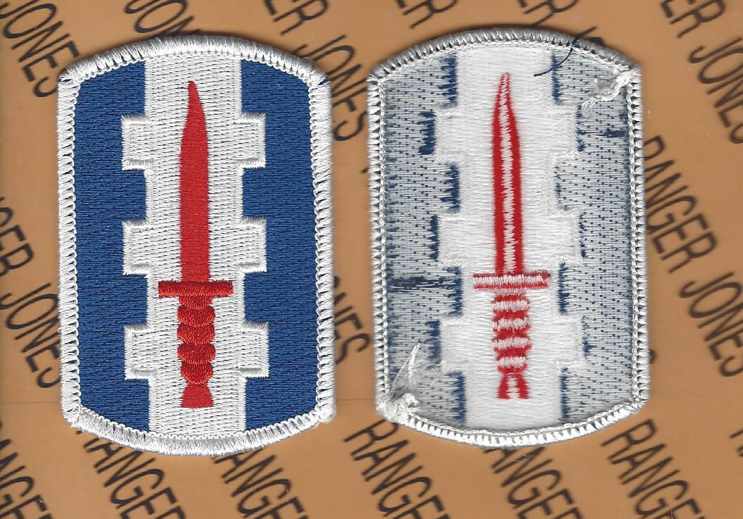 US Army 120th Infantry Brigade INF. BDE. ~3" uniform patch m/e