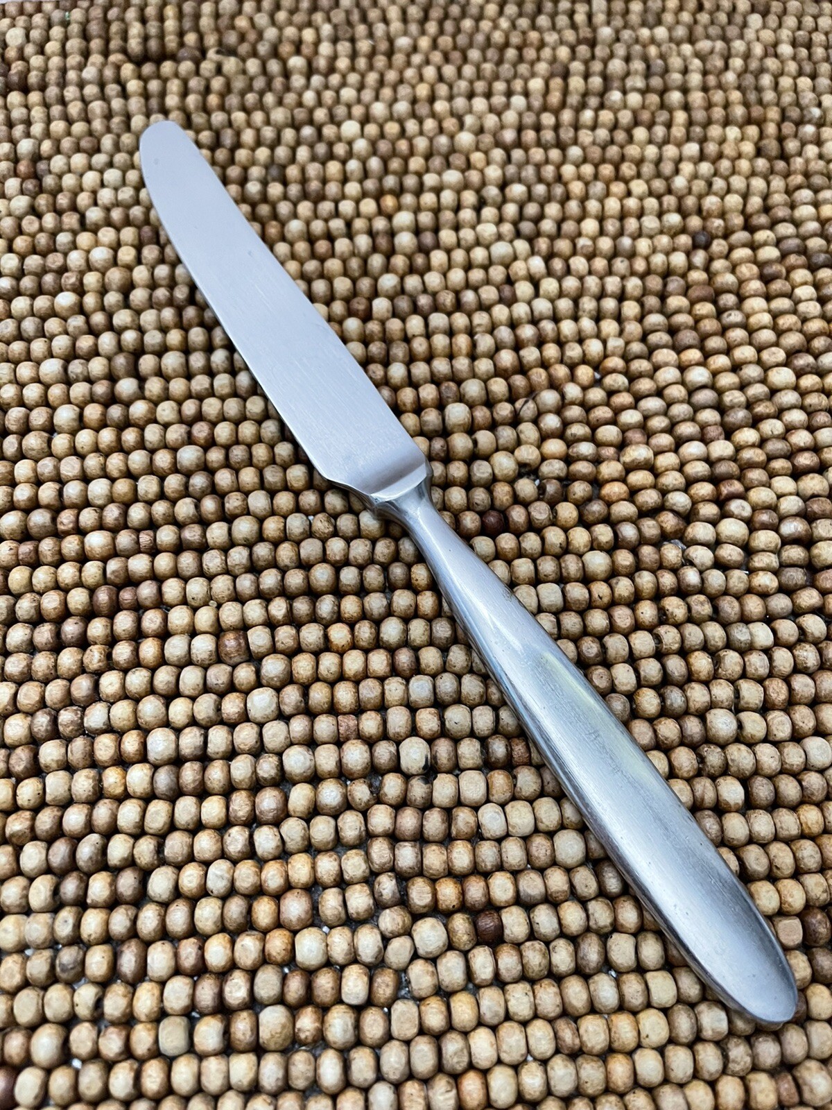Cambridge 18/10 Stainless Knot Oval Tip Satin TOWNHOUSE Dinner Knife 9”