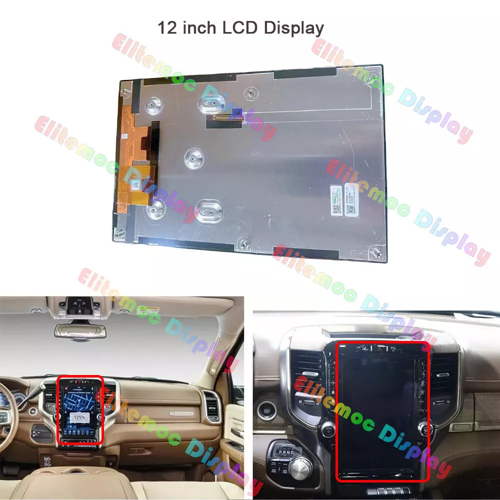 LS120K5LX01 For Dodge Ram 1500 2500 3500 UC5 12" LCD Display Touch Screen