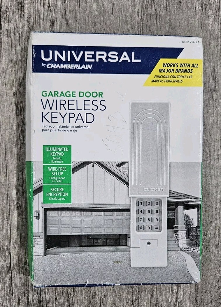 Garage Door Wireless Keypad Universal Chamberlain