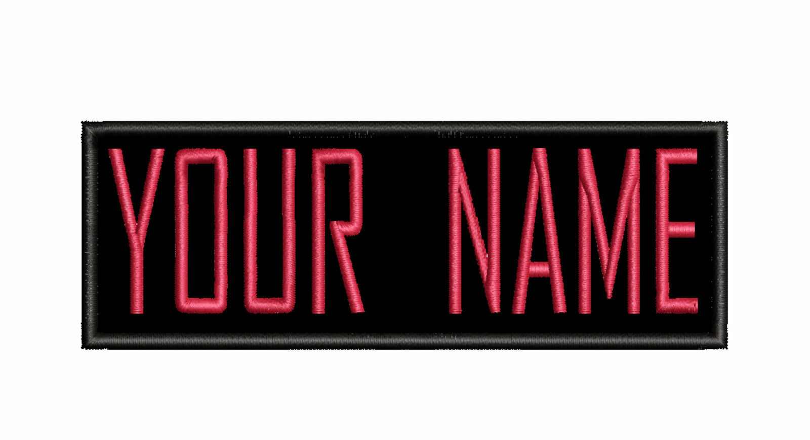 ADULTS Custom Ghostbusters Name Tag Patch - "YOUR NAME" [Hook Backing] 5 Inch