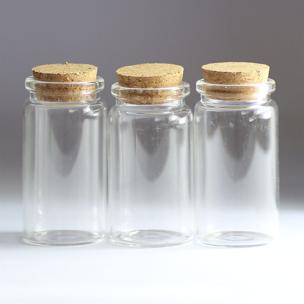 Empty Clear 50ml 5-30 pieces Vials Bottle Jars 37x70mm Lots Wholesale