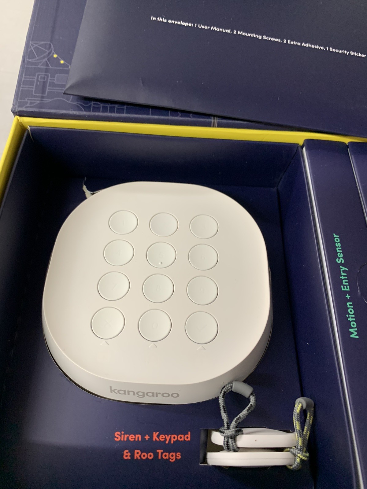 NEW KANGAROO Security Alarm System, NEW OPEN BOX!!