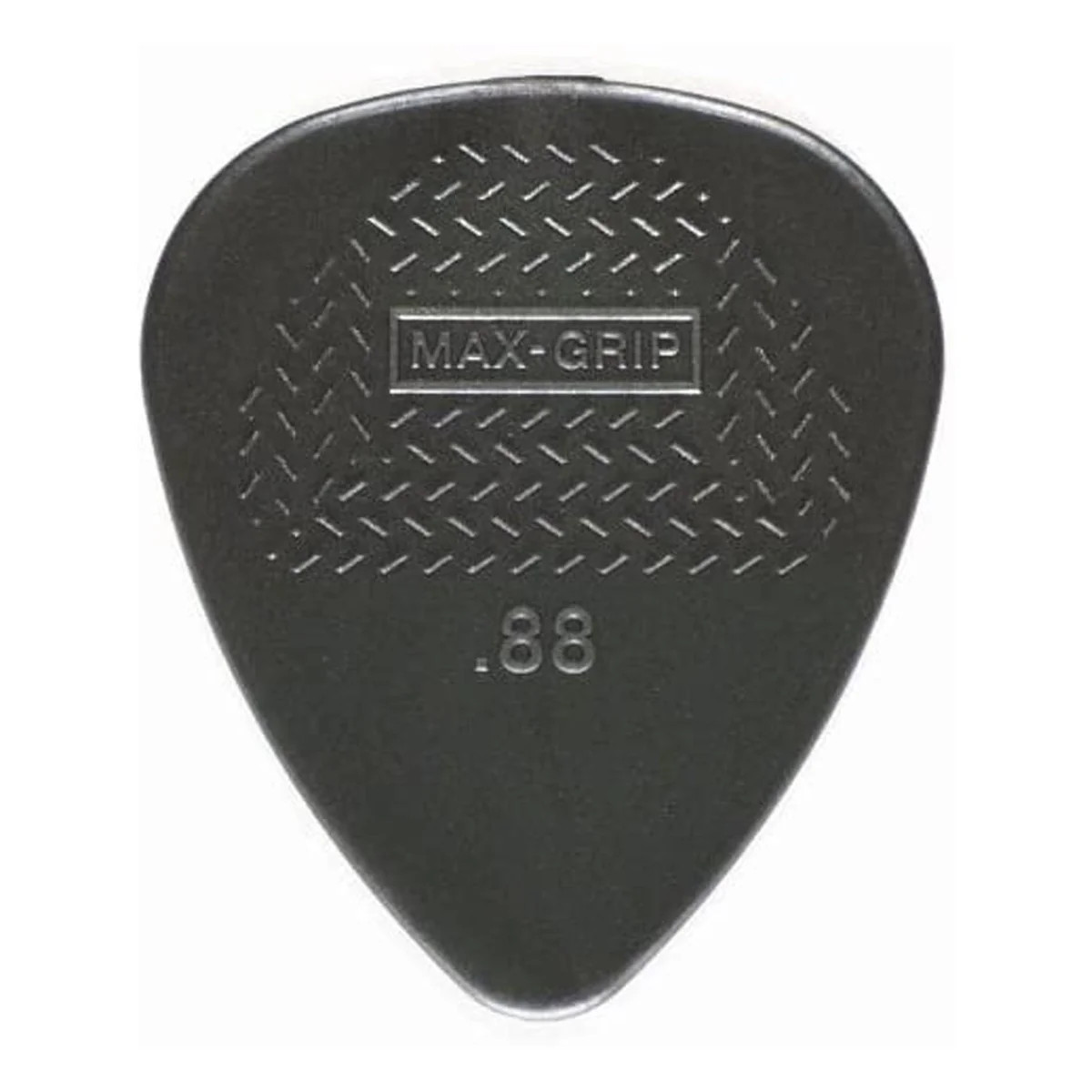 Dunlop 449P.88 Max-Grip Nylon Standard, Dark Gray, .88mm, 12/Player's Pack