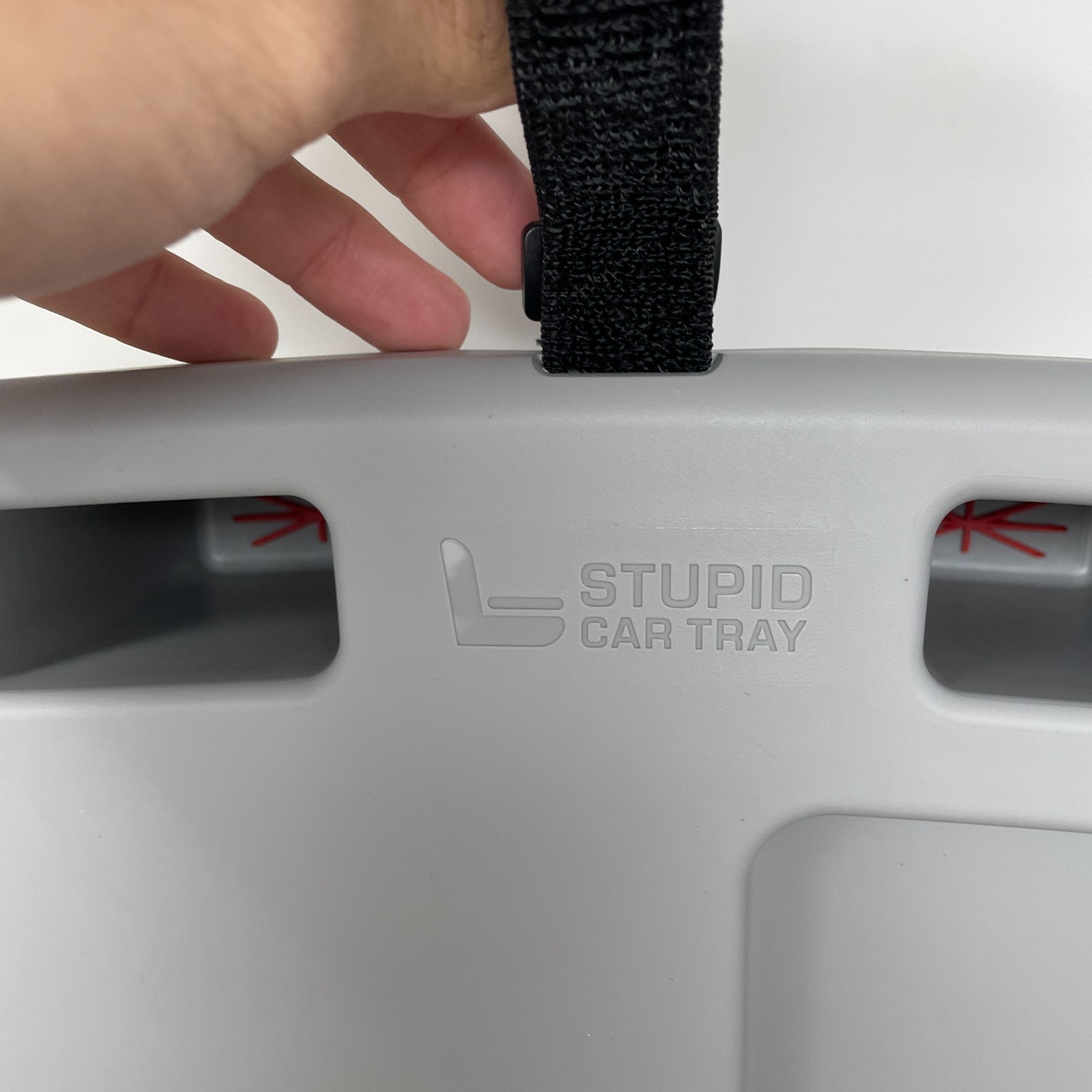 STUPID Car Tray Bundle Car Organizer Includes Removeable Cup Mug Holder Mat