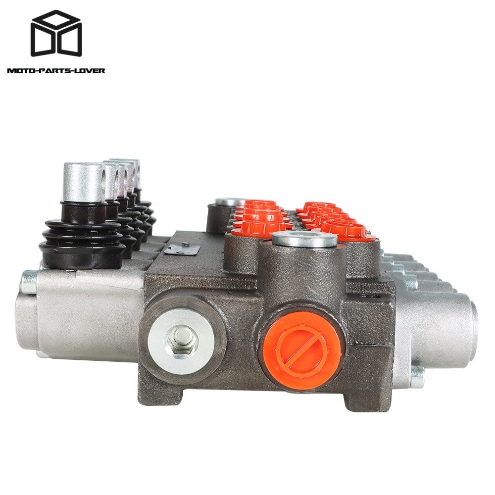 Hydraulic Directional Control Valve 13 GPM Double Acting SAE 5 Spool