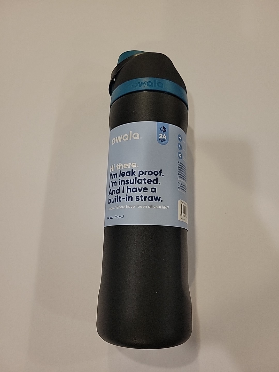 NEW Owala 24 oz FreeSip Straw Stainless Steel Water Bottle Sea Monster BPA Free