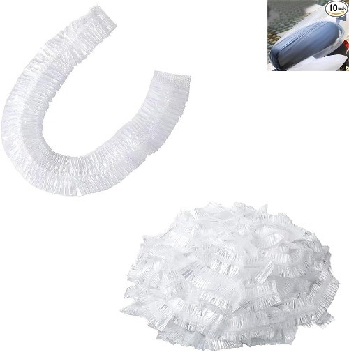 10 Pack Disposable Motorcycle Seat Cover Waterproof Gas Scooter Seat Rain Cover