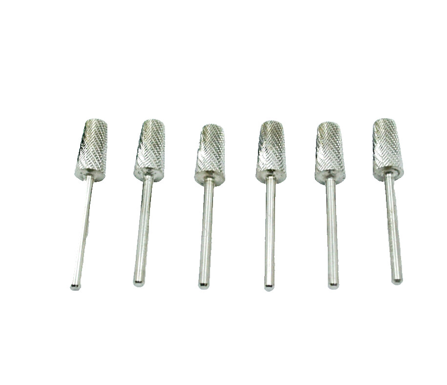 Startool Acrylic Nail Drill 3/32" STF Fine 3 in 1 Chamfer Silver *( 6 Pieces )