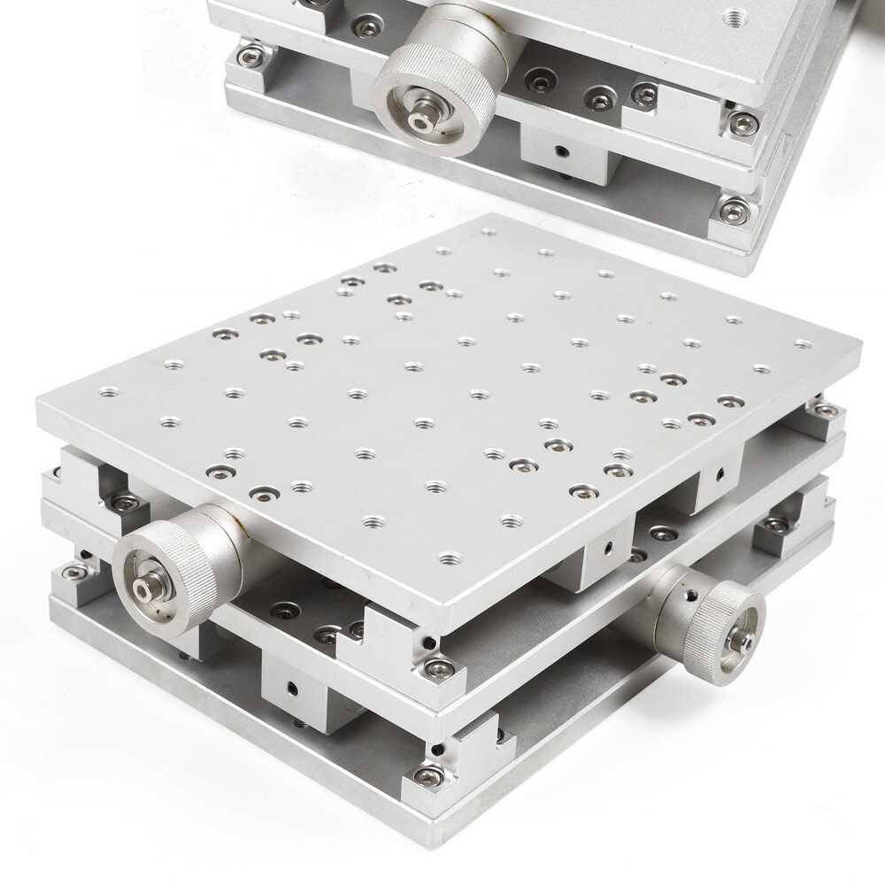 XY Axis 2 Axis Positioning Work Table Laser Marking Machine Adjustable Workbench