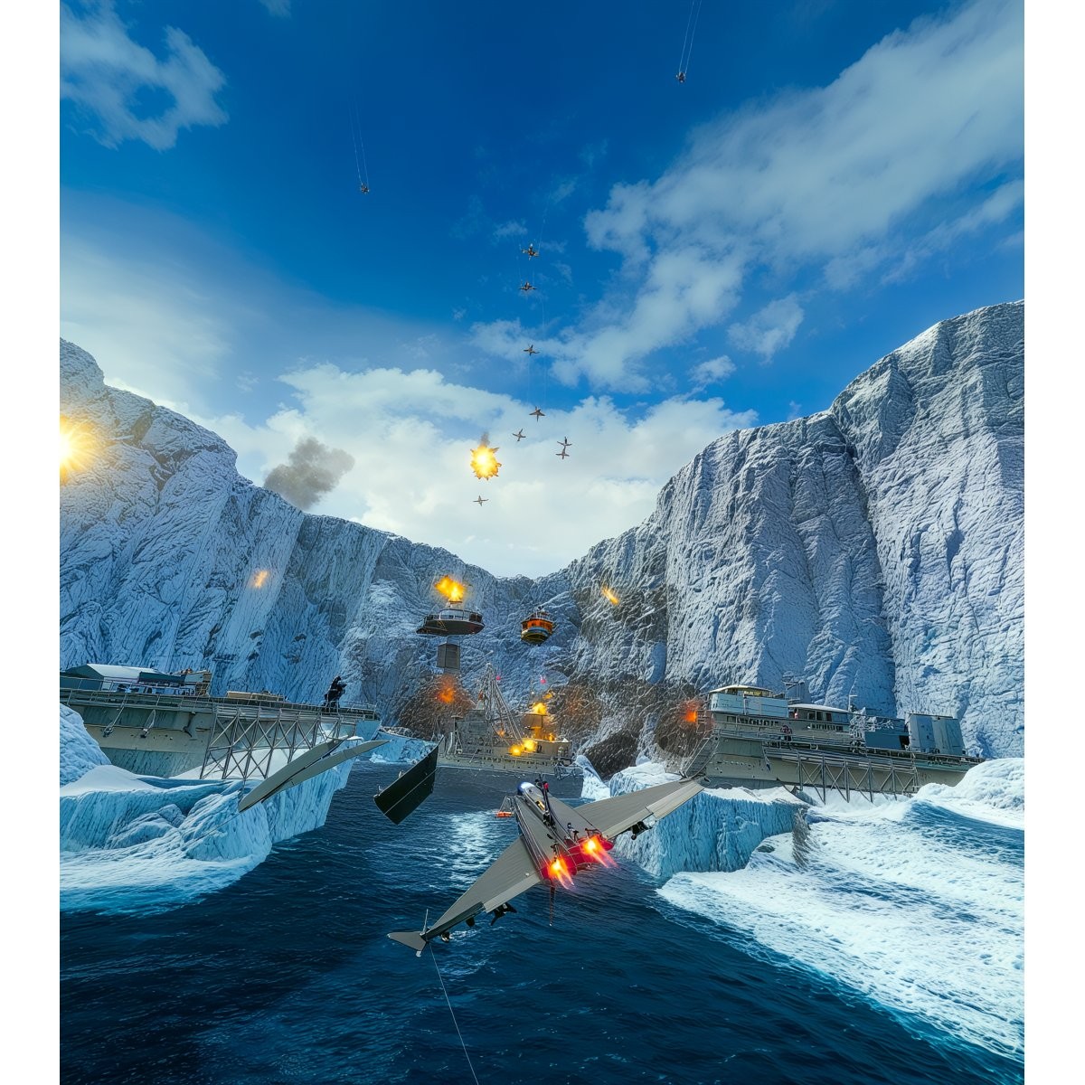Raw Thrills Top Gun Maverick Flying Driving Simulator Arcade Game