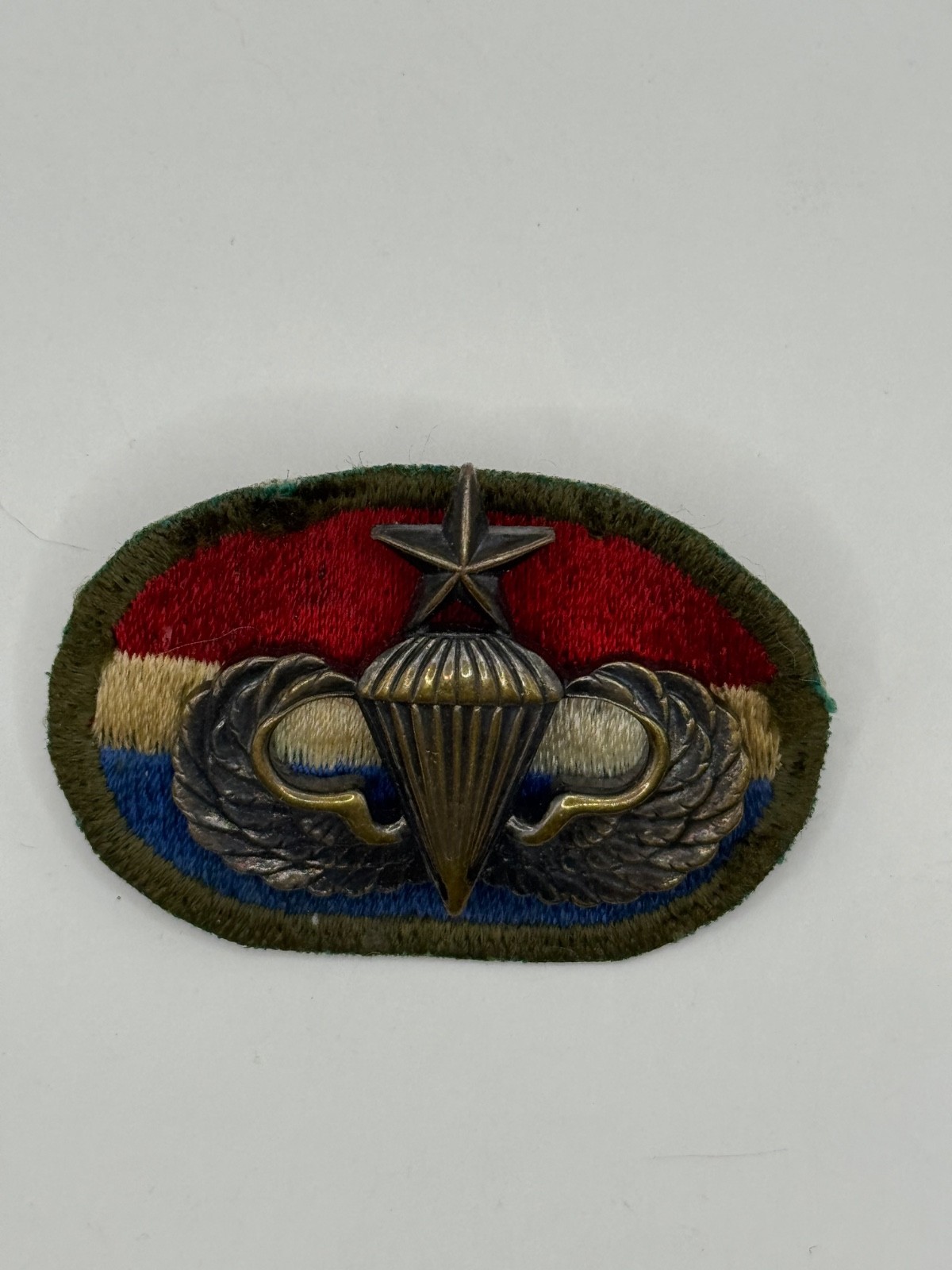 Special Forces Oval Patch w/ Senior Parachutist Badge
