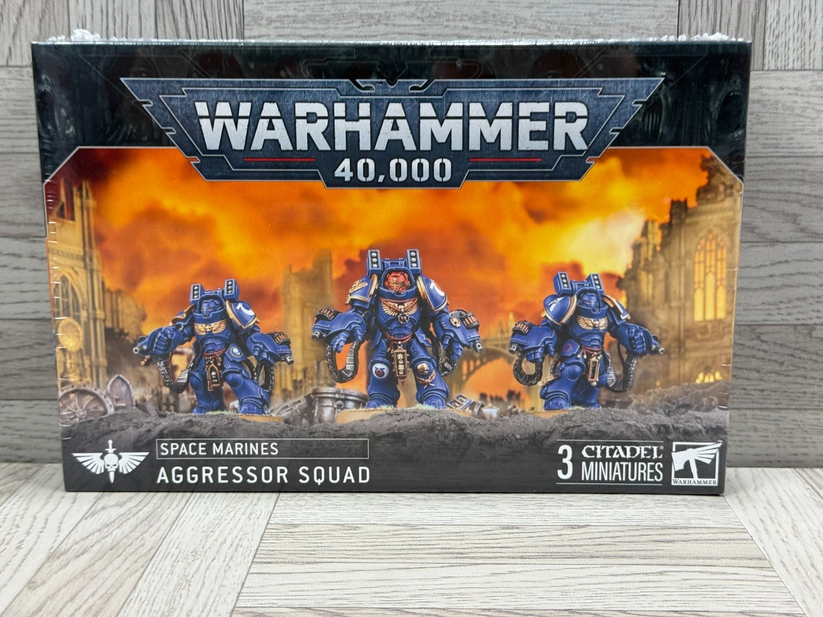 Warhammer 40,000 - Space Marines Aggressor Squad - 40k