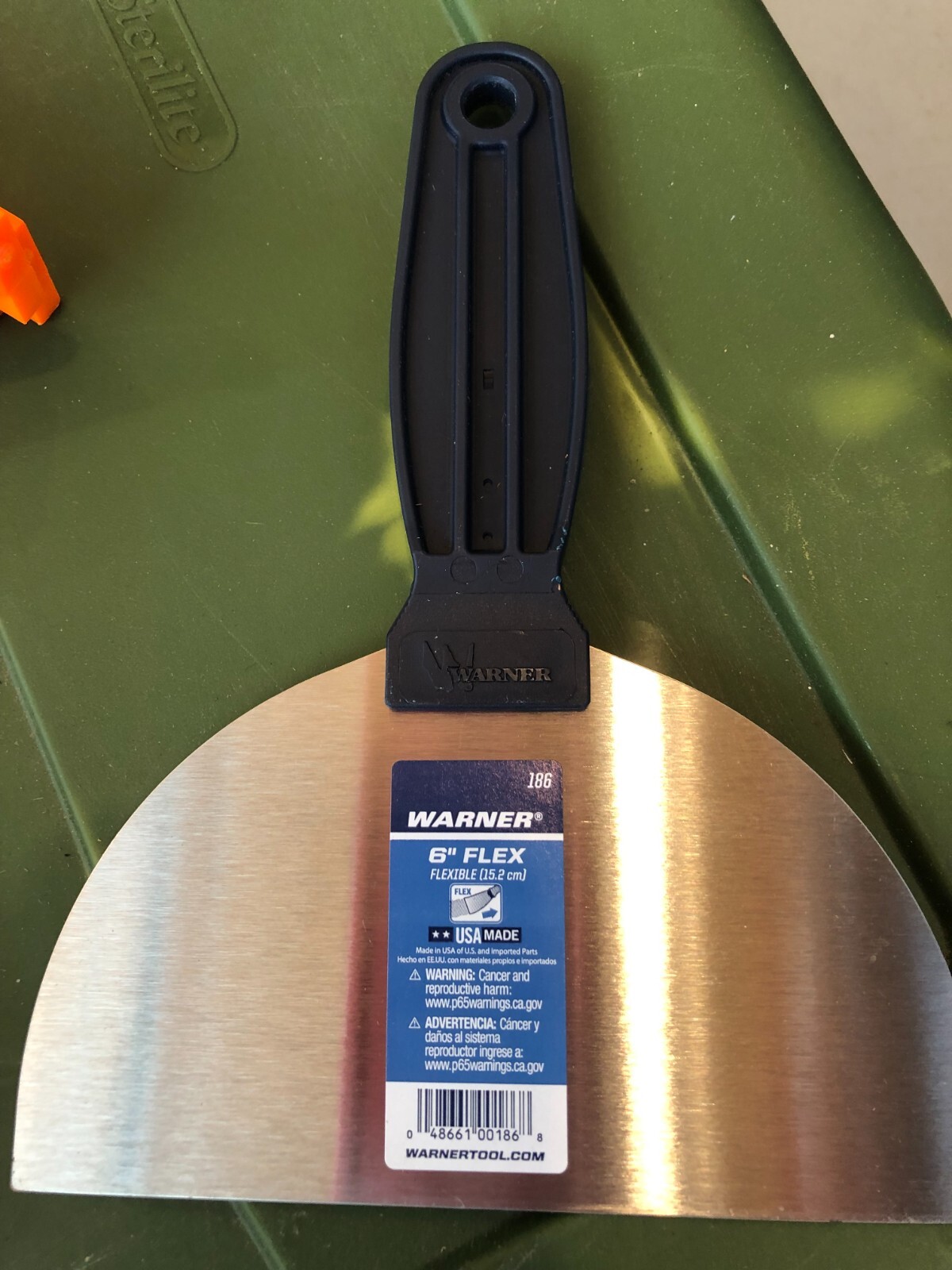Warner 6" Flex Drywall Broad Putty Knife #186 #G15