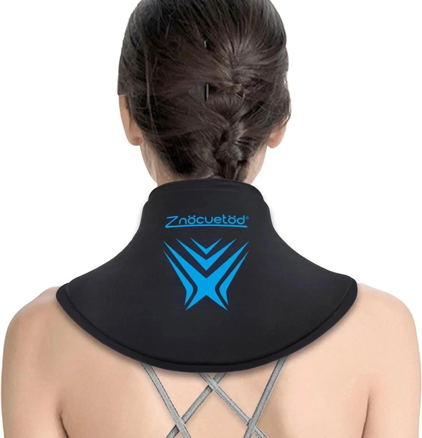 Neck Ice Pack Wrap, Reusable Gel Ice for Neck Shoulders, Cold Compress pack 1