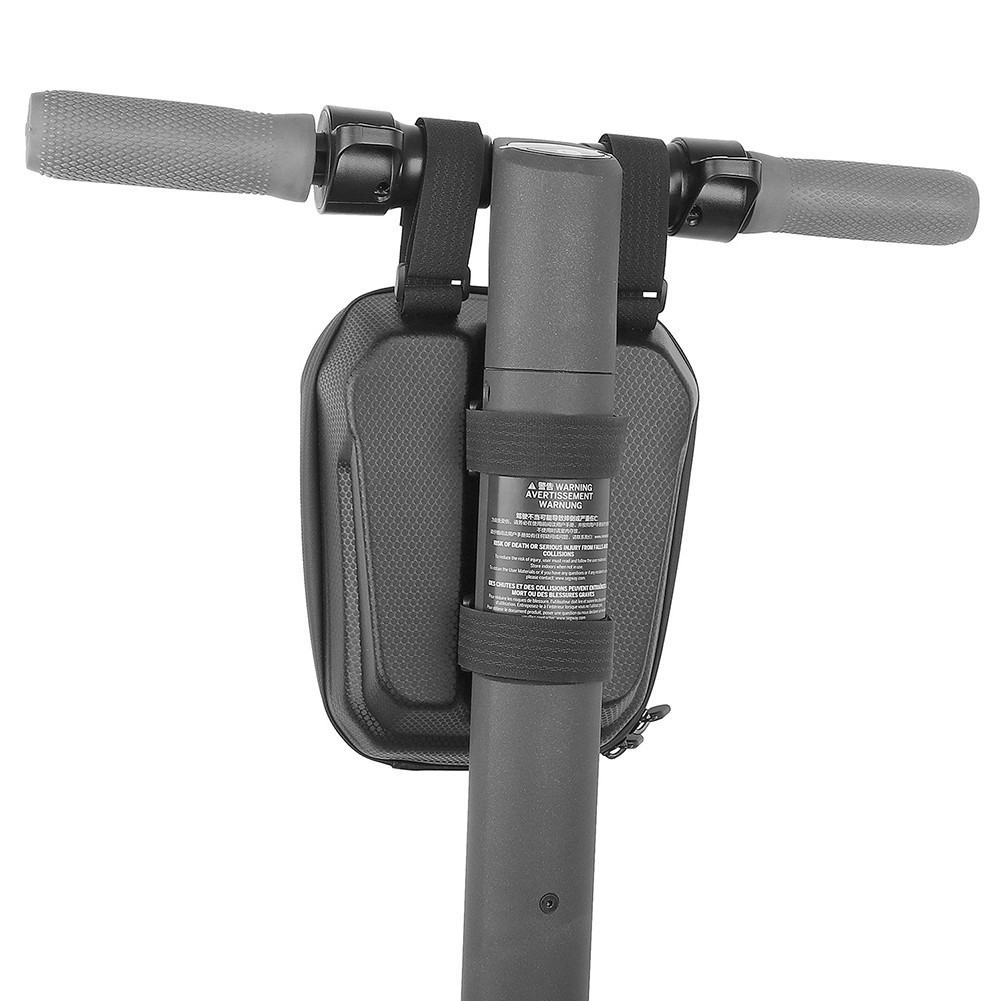 Front Hanging Bag Scooter Bag Binding Design Black Built-in Mesh Bag Case