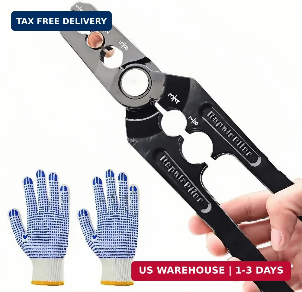 Manual Copper Tube Rounder, Flat Tube Repairer Pliers, Copper Pipe Rounder Plier