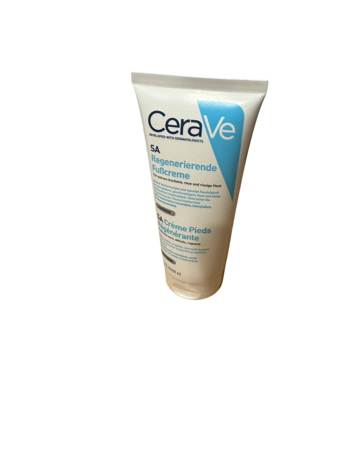 CeraVe SA Renewing Foot Cream 88ml New Sealed