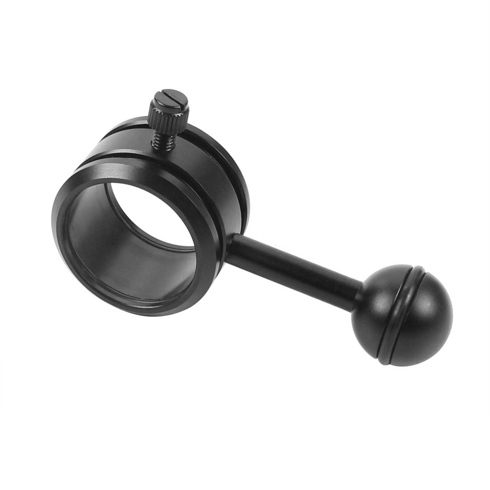 1 inch Ball Head Clip Arm Flashlight Ballhead Clamp Fixed Clip For DSLR Camera K