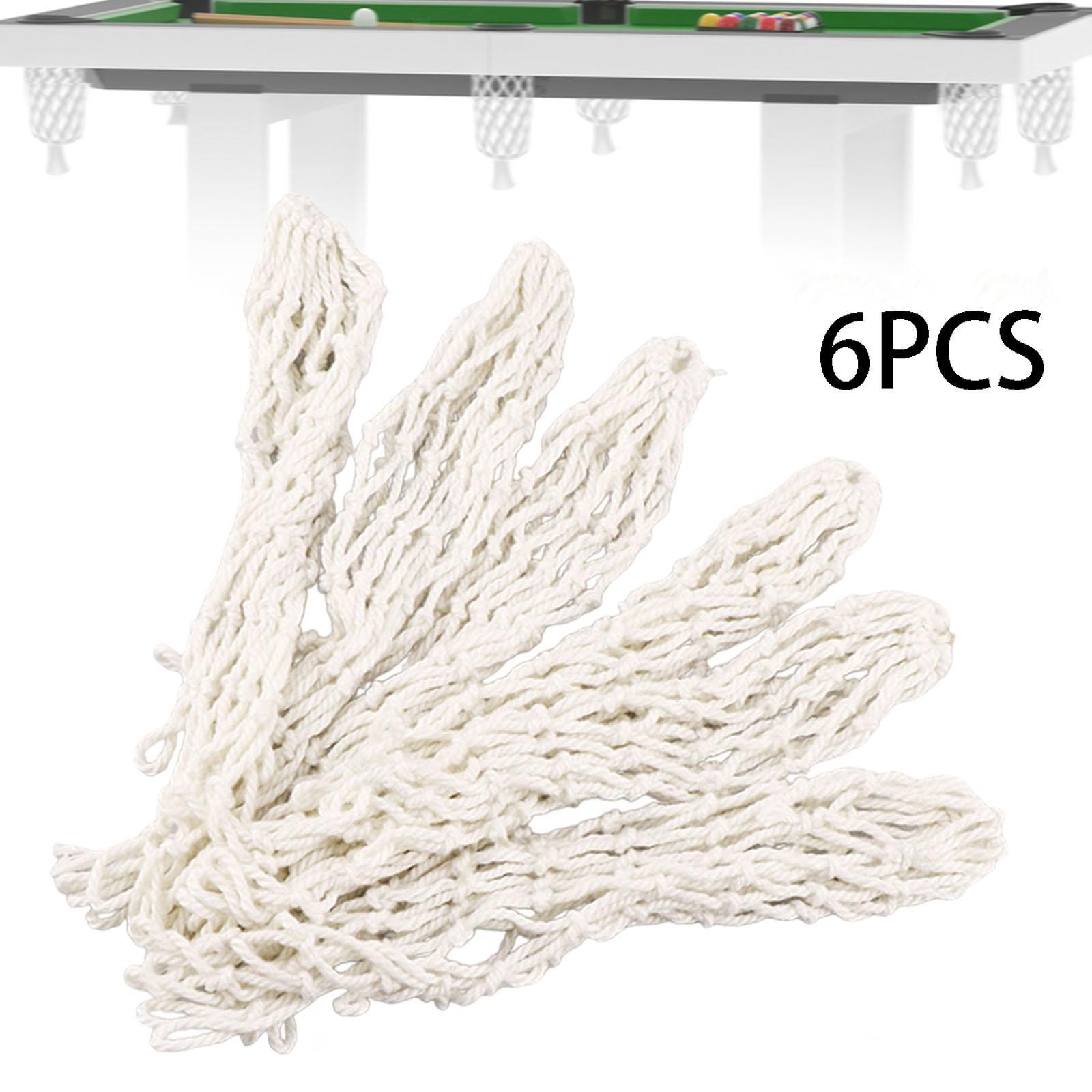 6Pcs Billiards Nets Supplies for Billiards Beginners Billiards Enthusiasts