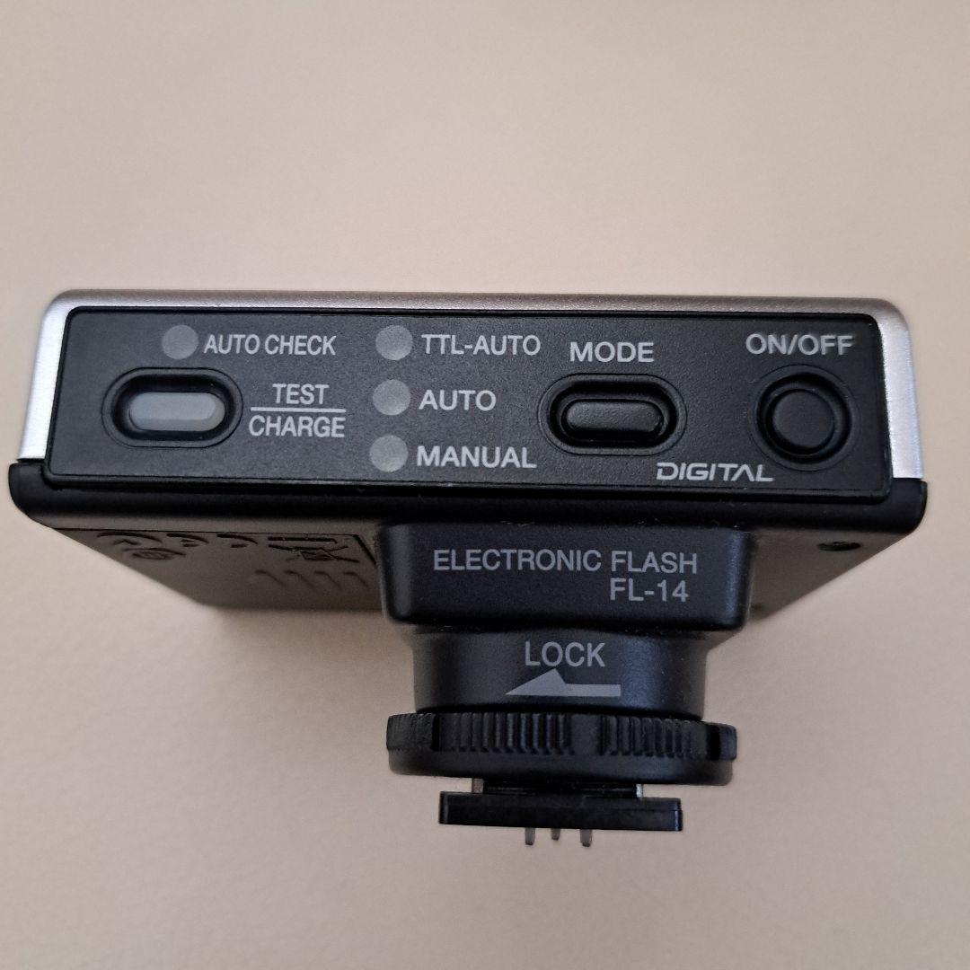 Olympus FS-FL14 Shoe Mount Electronic Flash Silver