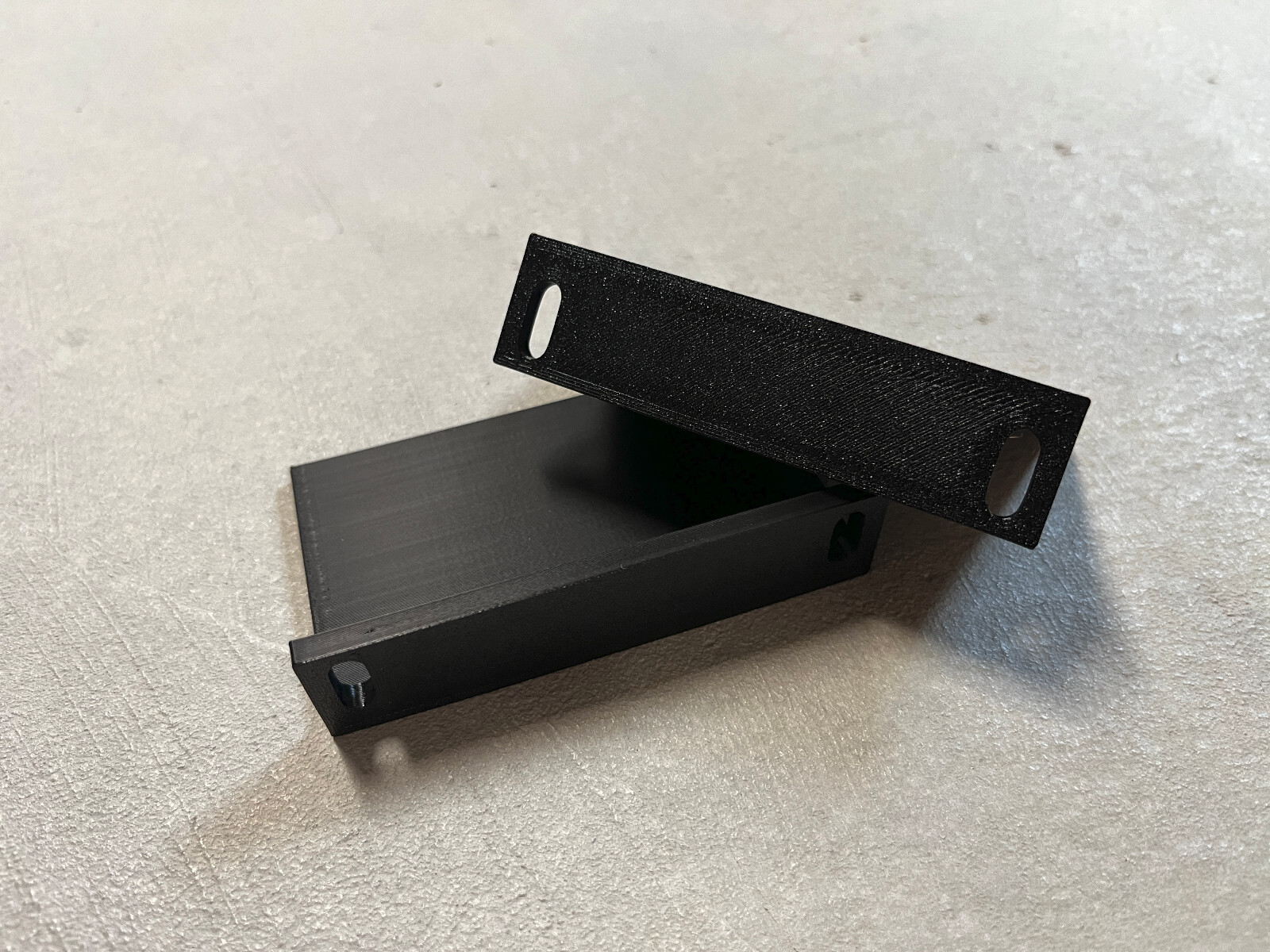 2 Pack - 2U 19" Network Rack Bracket Ears Universal Mount - 3D Printed