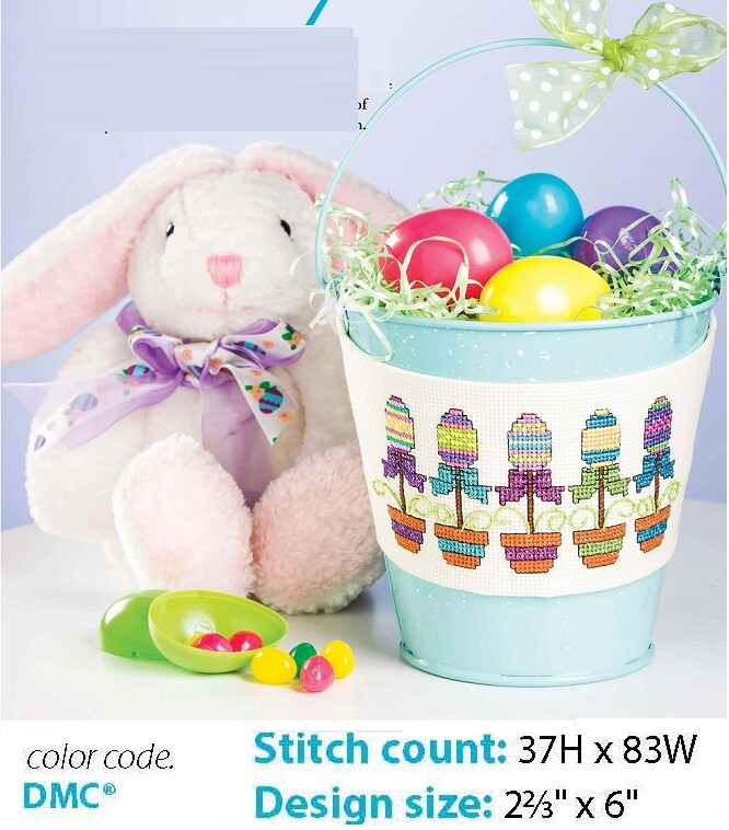 EGGS TOPIARIES  CROSS STITCH PATTERN ONLY   YD   WEW