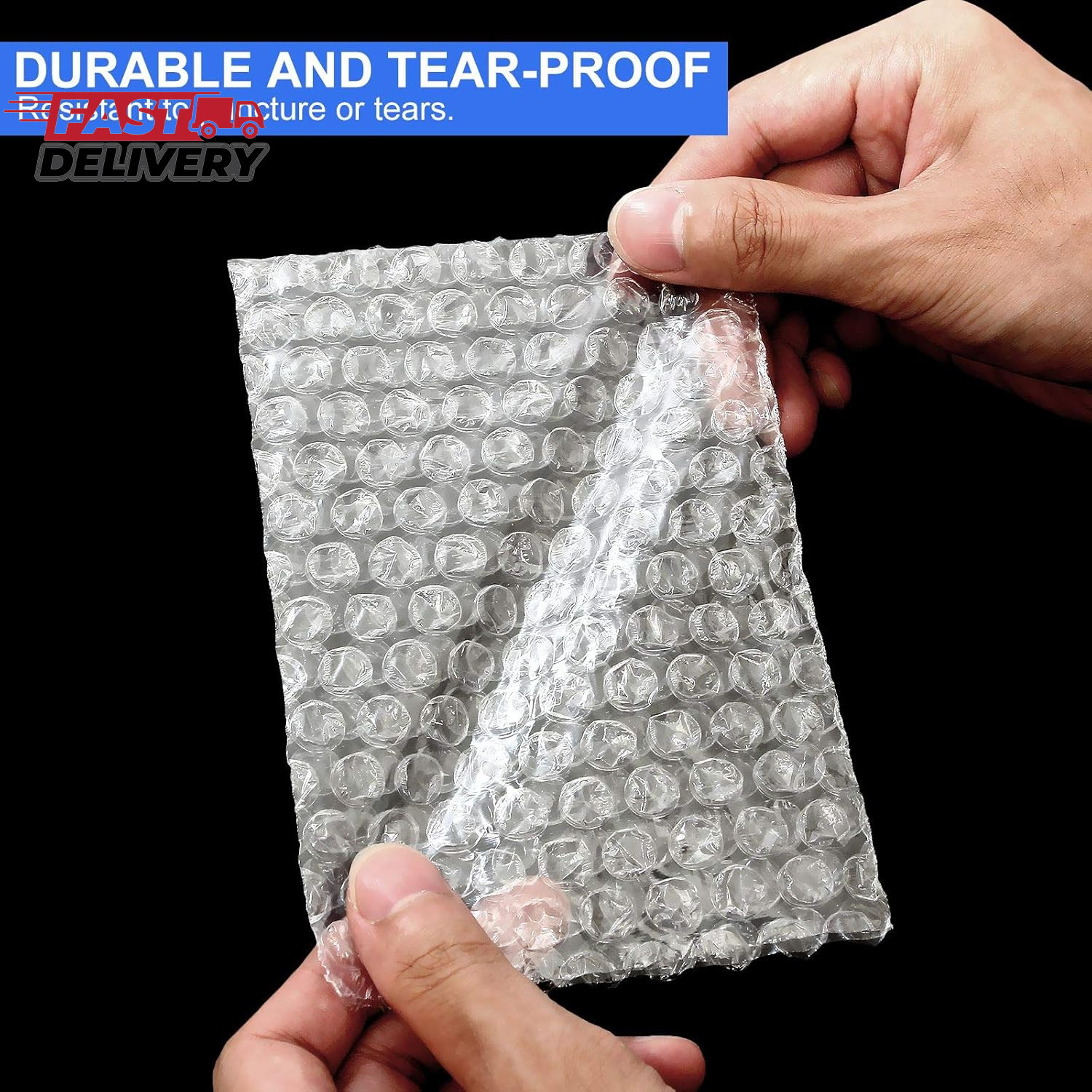 200 PCS Clear Bubble Pouches Bags 4X6 Inch, Protective Bubble Pouch, Double Wall