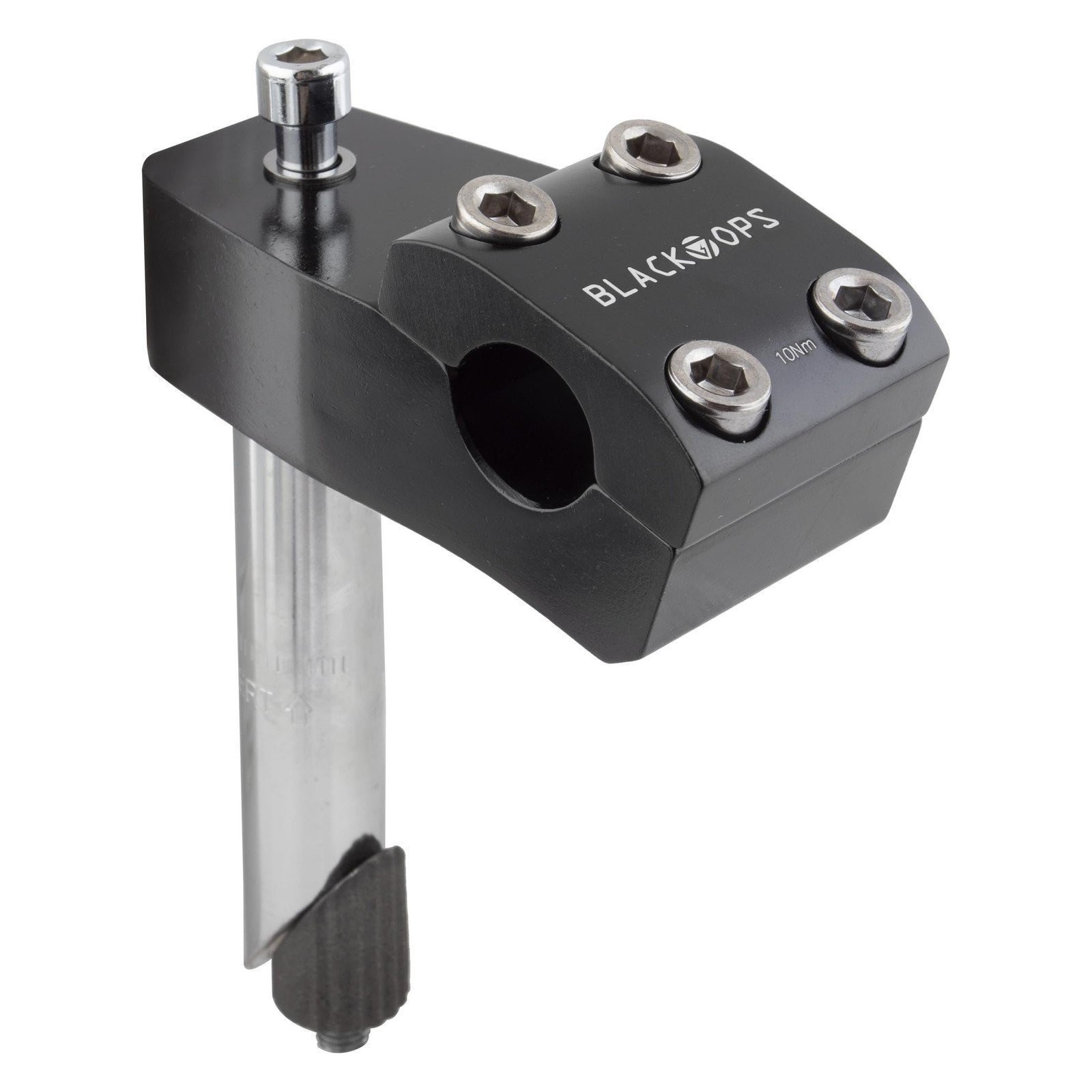 Black Ops MX BMX Quill Stem, 21.1, Black