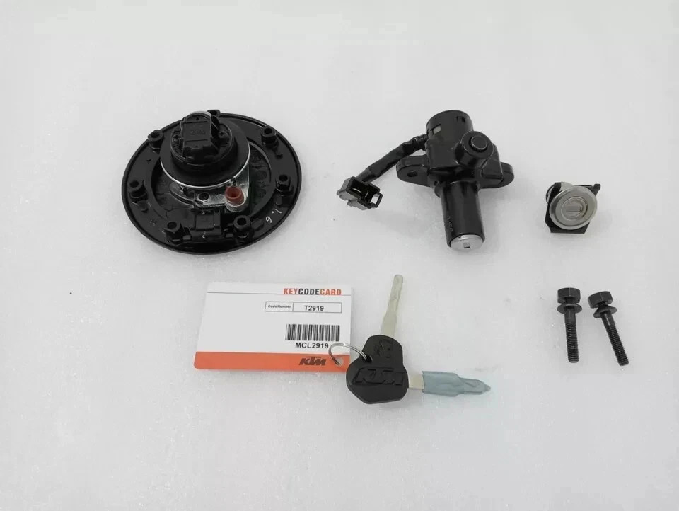 Fits DUKE 200 2020 2021 2022 2023 Lock Set With Shear Bolts