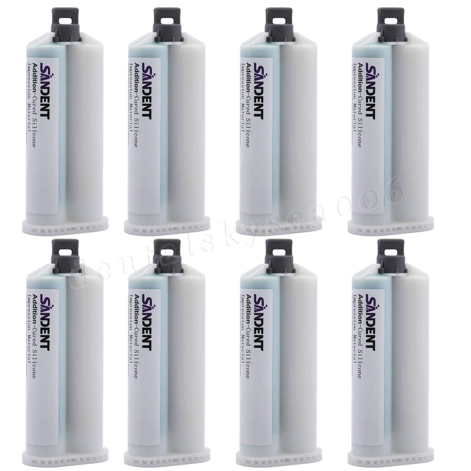 8 x Heavy Body Fast Rapid Set Impression Material, 50mL Cartridges VPS PVS
